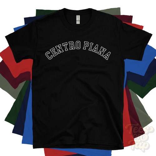 Centro piana shirt retrò - t-shirt,