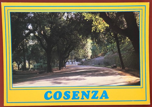 Cosenza villa comunale - cosenza, e